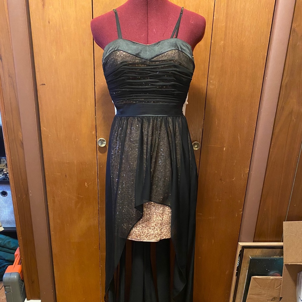 MXI Sequin High Low dress